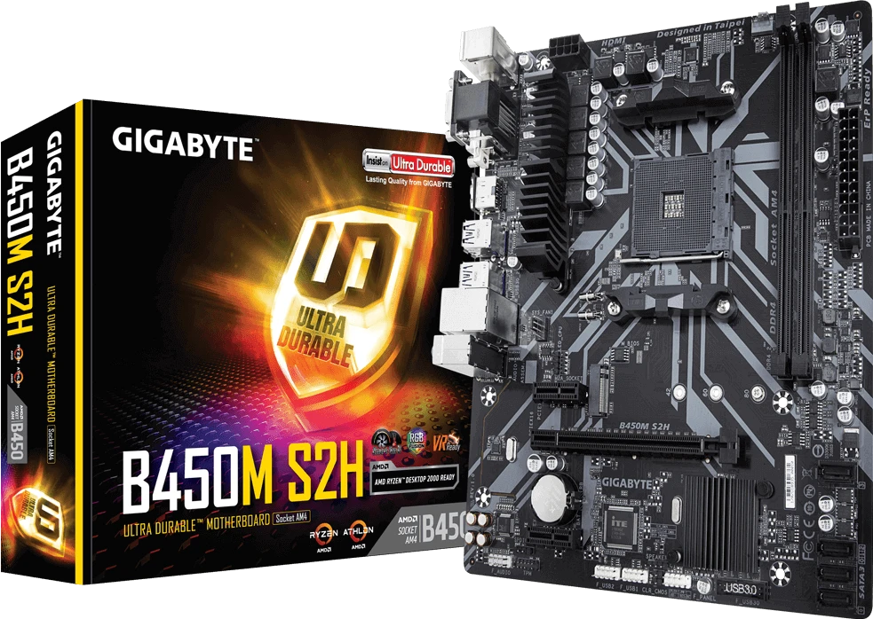 Gigabyte B450M S2H (Rev. 1.x)